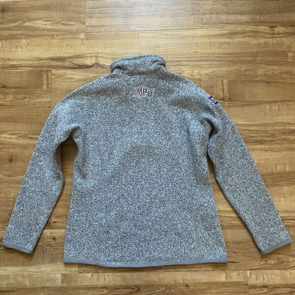 Patagonia W’s Grey L Better Sweater ¼ Zip Fleece Pullover High Point University - Picture 11 of 16